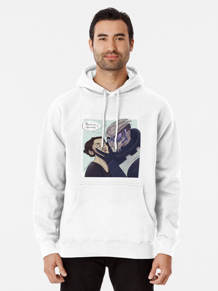 Garrus and Shepard Pullover Hoodie