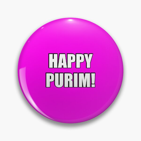 Item preview, HAPPY PURIM Jewish holiday colorful text designed and sold by Inspirationmotivation.