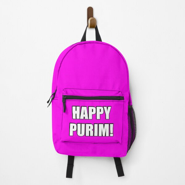 Item preview, HAPPY PURIM Jewish holiday colorful text designed and sold by Inspirationmotivation.