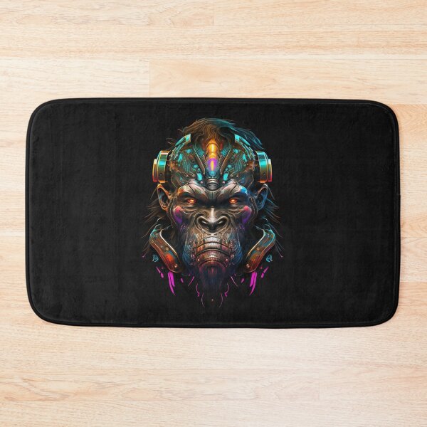 Item preview, Gorilla Cyborg - Futuristic Design for Animal Lovers designed and sold by SerhiiArt.