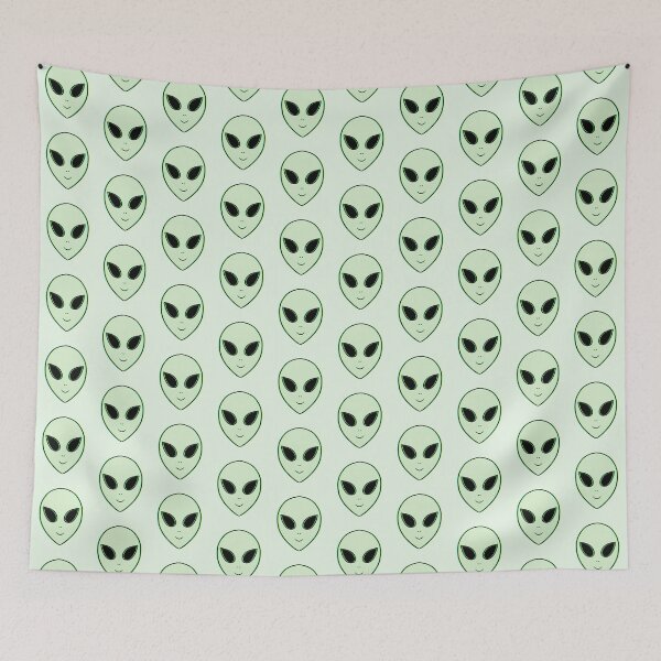 Item preview, Happy Alien // Green designed and sold by velvetearth.