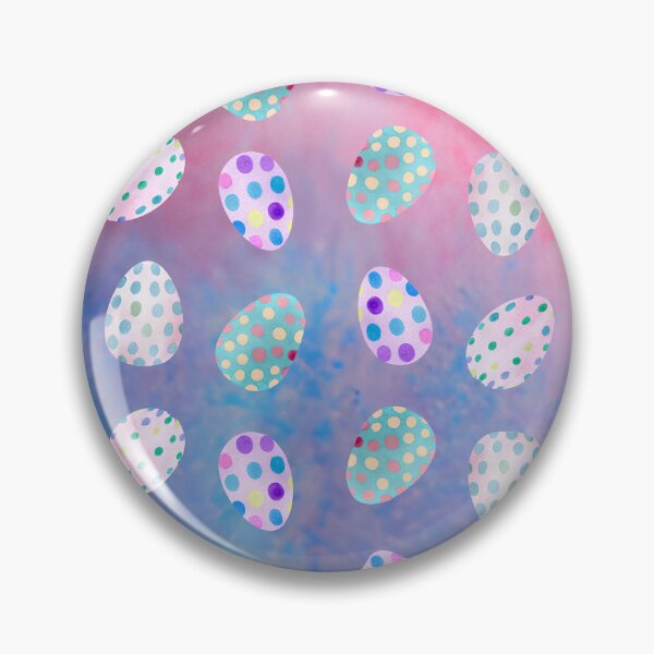 Item preview, Polka Dot Easter Eggs Collage Pattern - Cute Easter Eggs  designed and sold by Vero De.