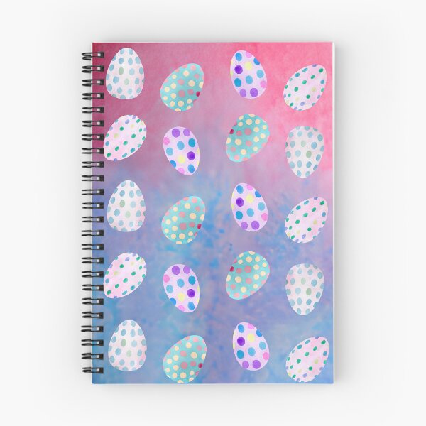 Item preview, Polka Dot Easter Eggs Collage Pattern - Cute Easter Eggs  designed and sold by Vero De.