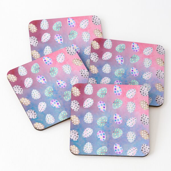 Item preview, Polka Dot Easter Eggs Collage Pattern - Cute Easter Eggs  designed and sold by Vero De.
