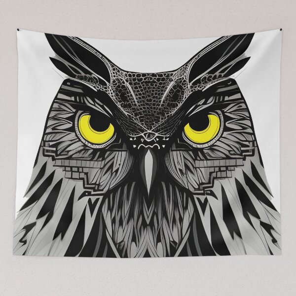 Item preview, owl face designed and sold by SoulGame.