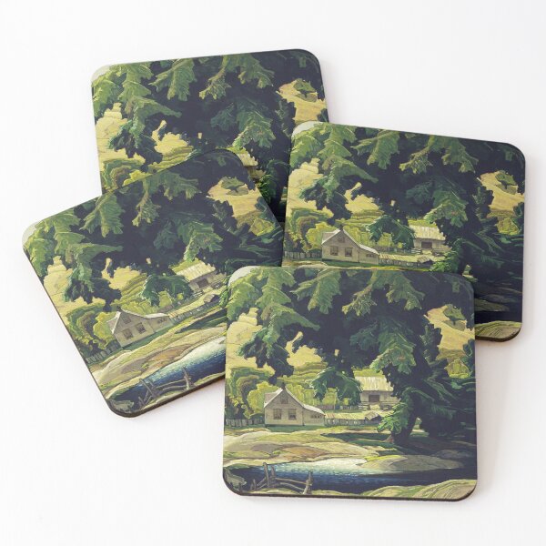 Item preview, Farm, Haliburton by Franklin Carmichael designed and sold by TheRedVineyard.