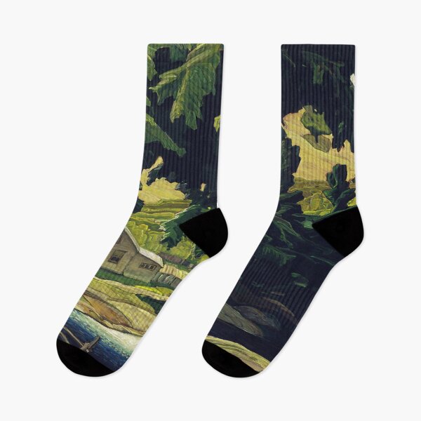 Item preview, Farm, Haliburton by Franklin Carmichael designed and sold by TheRedVineyard.
