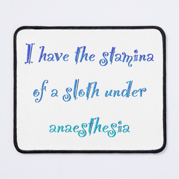 Item preview, Sloth Under Anaesthesia  designed and sold by SilverFantasy.