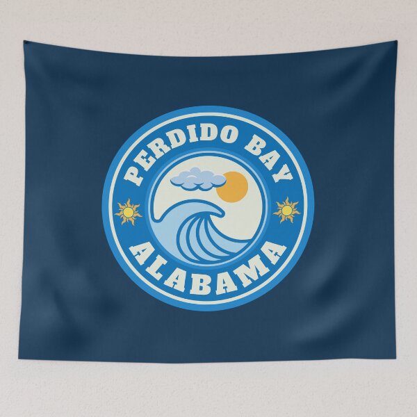 Item preview, Perdido Bay Beach - Spanish Cove - Alabama Beaches - Summer Destination Vintage Logo designed and sold by Vintage-TM.