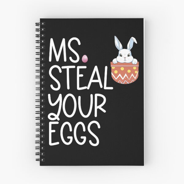 Item preview, Ms Steal Your Eggs Kids Easter Sunday Funny Girls Easter Gear designed and sold by DynamicDesign.