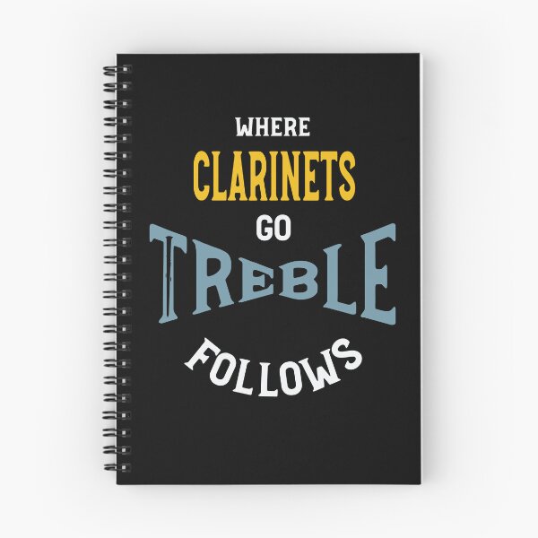 Item preview, Clarinet Pun Where Clarinets Go Treble Follows designed and sold by whyitsme.