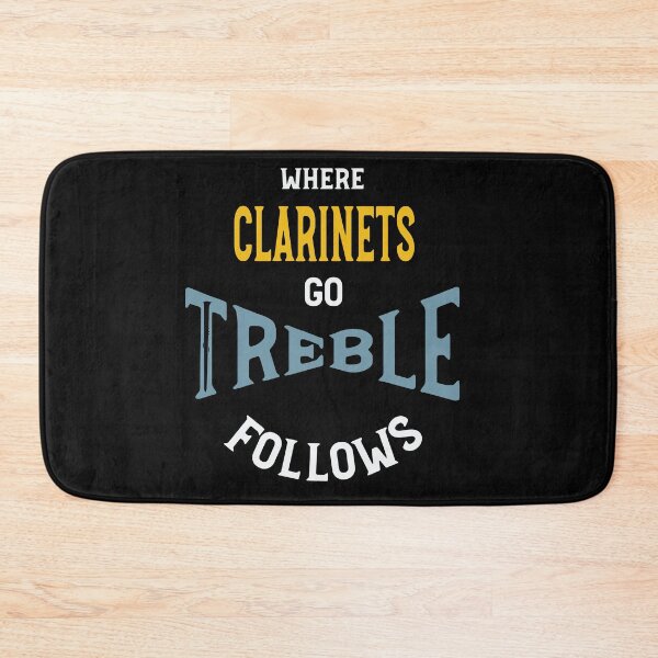Item preview, Clarinet Pun Where Clarinets Go Treble Follows designed and sold by whyitsme.