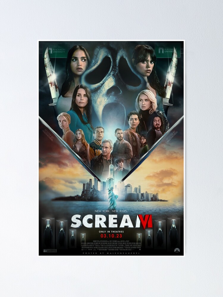 I'm Something Different Scream%VI (2023) Movie Poster, Scream%6 New Movie  Updated 2023, Movie Poster - Things On TV