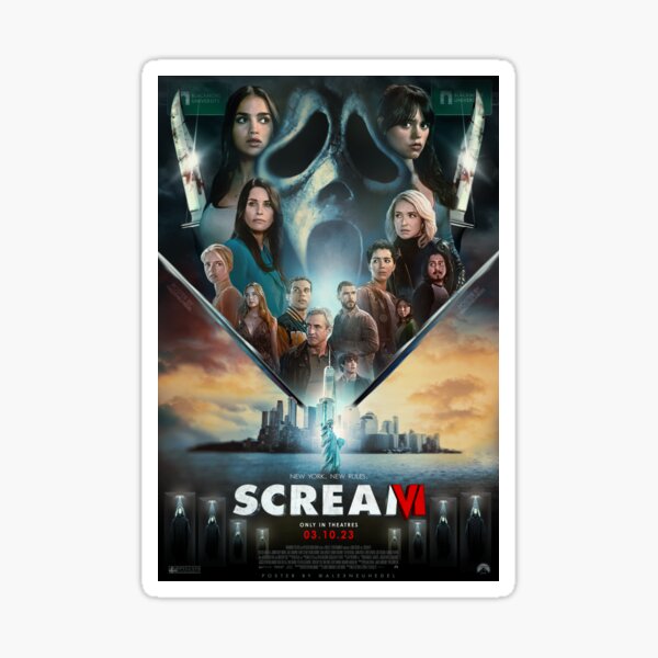 Item preview, NYC - Scream VI (2023) Fan Poster designed and sold by neuhedel.
