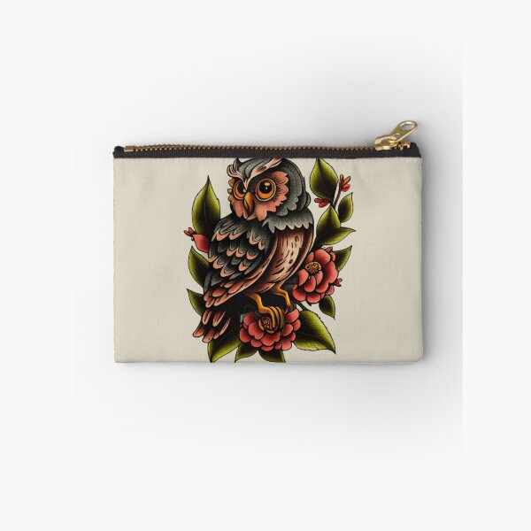 Item preview, Traditional Owl Tattoo designed and sold by TourDePassion.