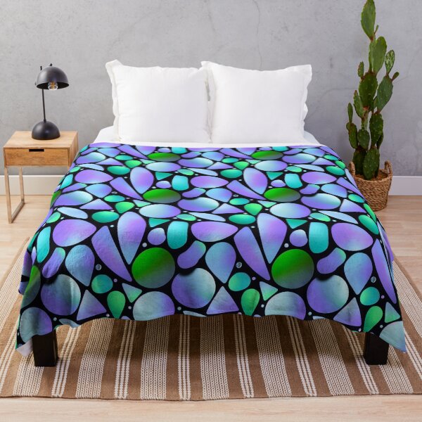 Item preview, Purple and green shapes with gradient designed and sold by YeKnot.