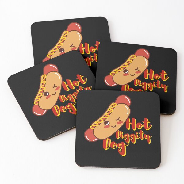 Item preview, Get Your Grill On with Our Hot Diggity Hot Dog Design! designed and sold by SimpliText.