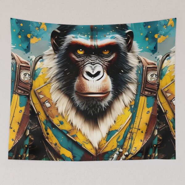 Item preview, Badass Monkey 3 designed and sold by mrbribe.