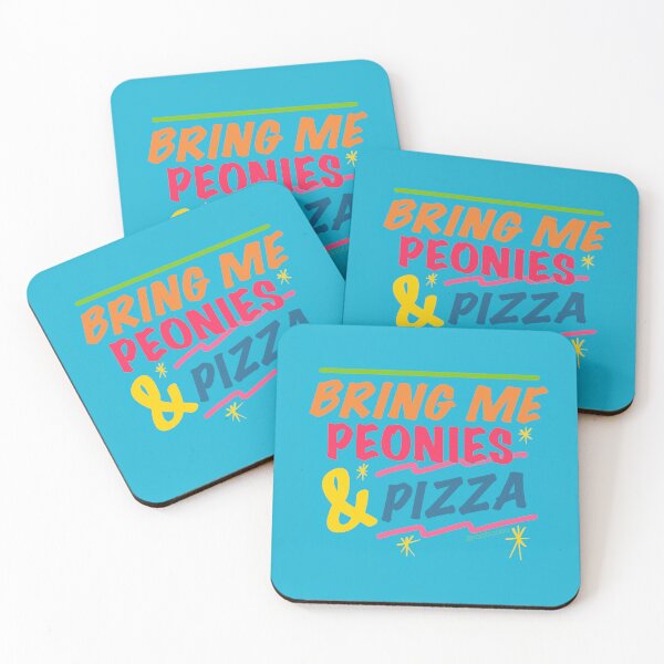 Item preview, Bring Me Peonies & Pizza designed and sold by RooBooCo.