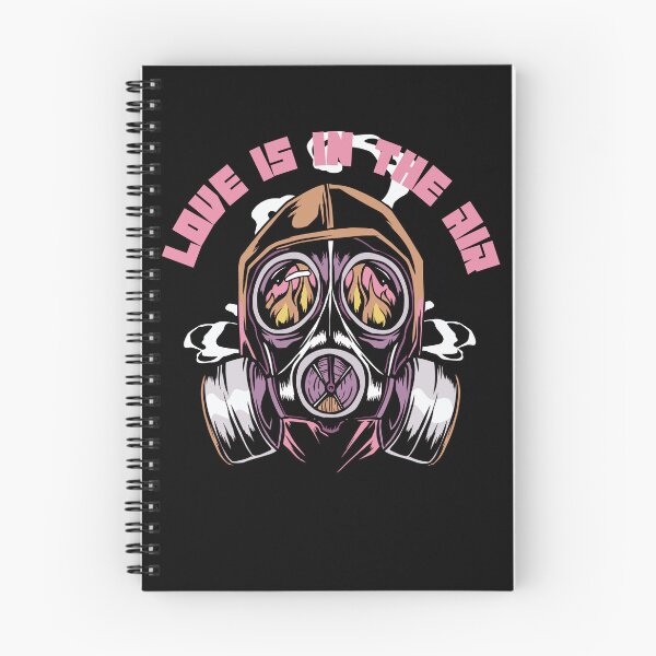 Item preview, Love Is In The Air Gas Mask Doomsday Prepper Valentines Gear designed and sold by DynamicDesign.