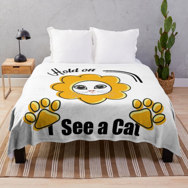 Item preview, Hold On I See A Cat Funny Kitten Design designed and sold by Raju-Creative.