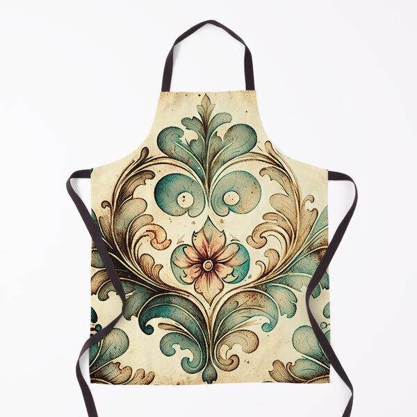 Item preview, Elegant Bloom: An Ornate Floral Design on a Paper Background designed and sold by HillStage.
