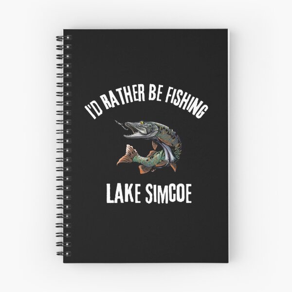 Item preview, I'd Rather Be Fishing Lake Simcoe - Muskie Design designed and sold by RektRepublic.