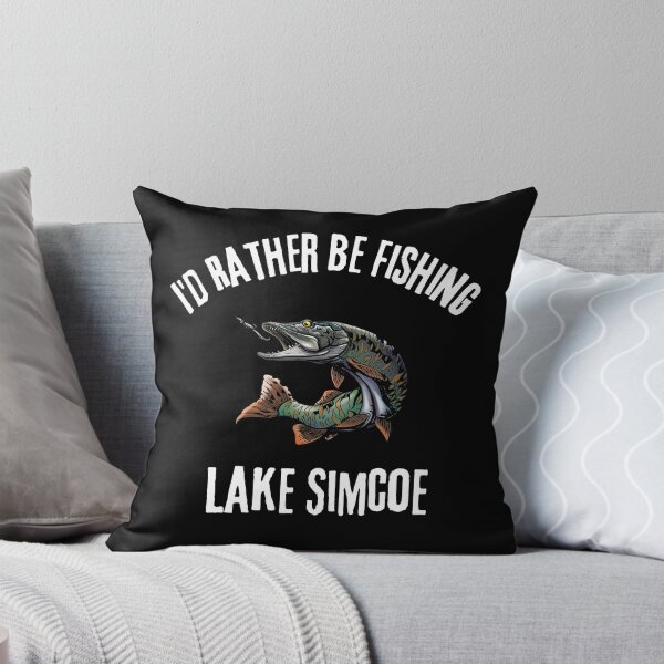 Item preview, I'd Rather Be Fishing Lake Simcoe - Muskie Design designed and sold by RektRepublic.