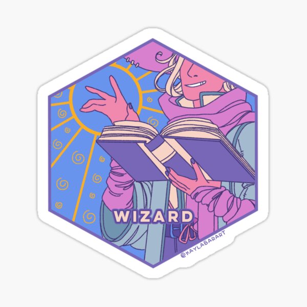 Item preview, D&D Classes - Wizard designed and sold by kaylabarart.