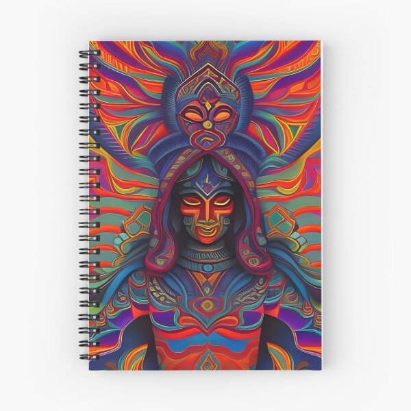 Item preview, New World Gods (2) - Mesoamerican Inspired Psychedelic Art designed and sold by TheThirdEye.