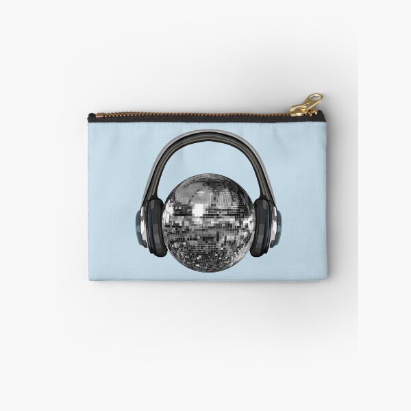 Item preview, Silver Disco Ball with Headphones designed and sold by Deborah Camp.