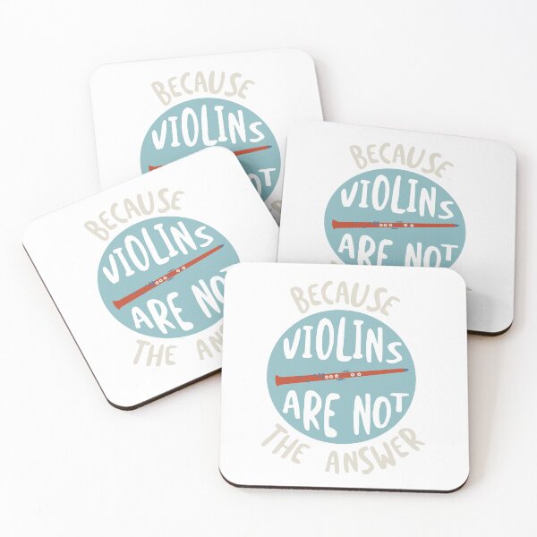 Item preview, Clarinet Humor Because Violins Are Not the Answer designed and sold by whyitsme.