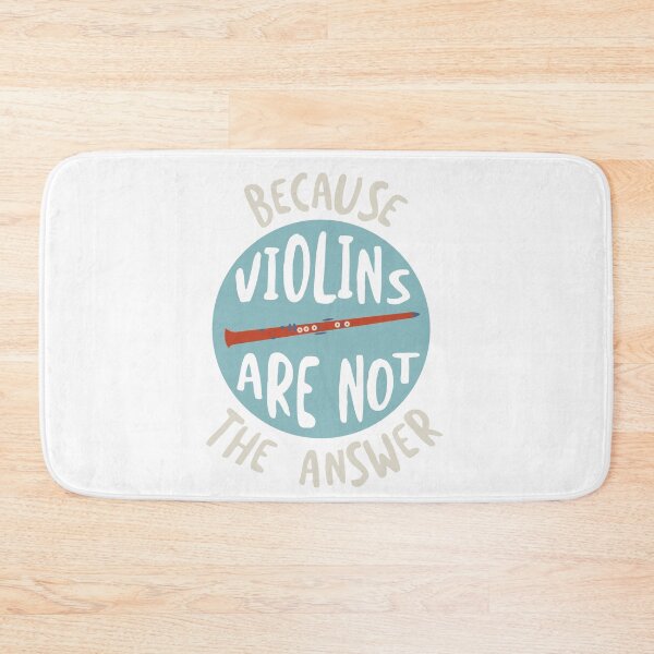 Item preview, Clarinet Humor Because Violins Are Not the Answer designed and sold by whyitsme.