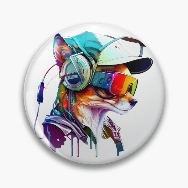 Item preview, Fox Cyborg designed and sold by urbsrepublic.