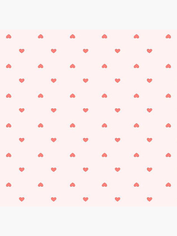 Coquette hearts pattern | Sticker