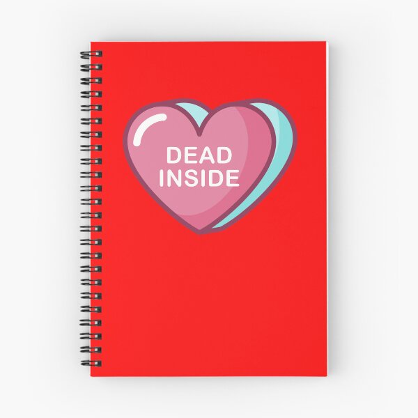 Item preview, Dead Inside Anti Valentine No Love Dead Inside Gear designed and sold by DynamicDesign.