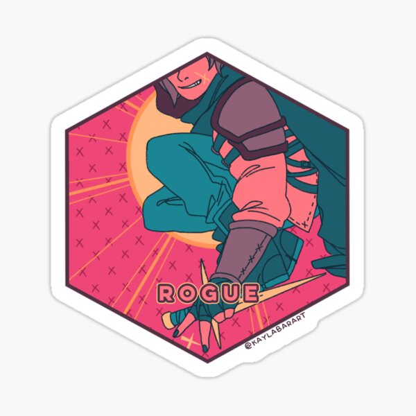 Item preview, D&D Classes - Rogue designed and sold by kaylabarart.