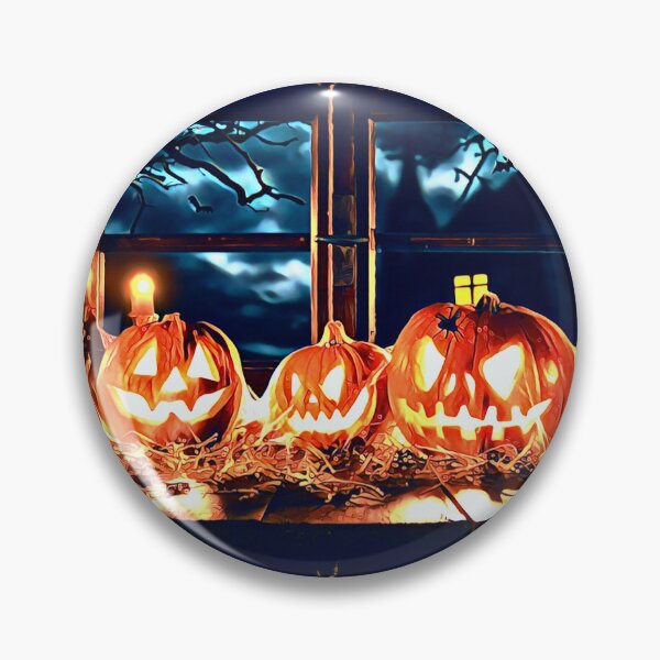 Item preview, Noche espeluznante de calabaza (Calabazas espeluznantes de Halloween) designed and sold by UniqueDeignz.
