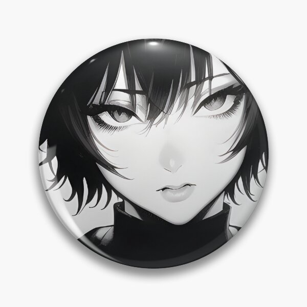 Item preview, anime girl wearing a turtleneck designed and sold by Beep-.