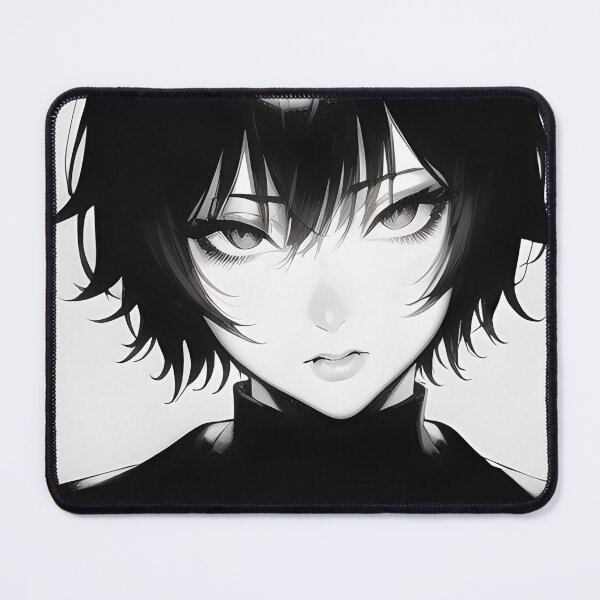 Item preview, anime girl wearing a turtleneck designed and sold by Beep-.