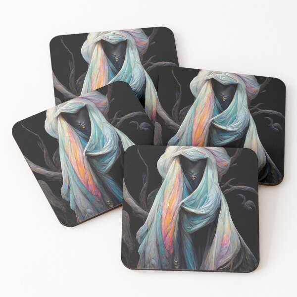 Item preview, The Painted Veil - Abstract Surreal Artwork designed and sold by Michael Bollin.