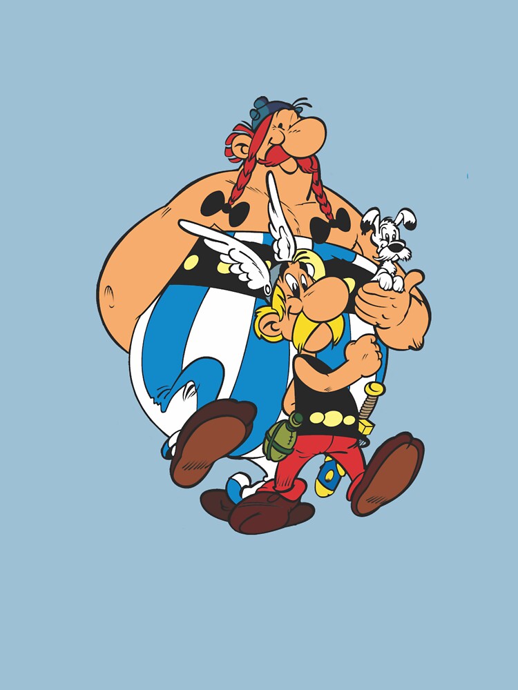 asterix Redbubble obelix logo\