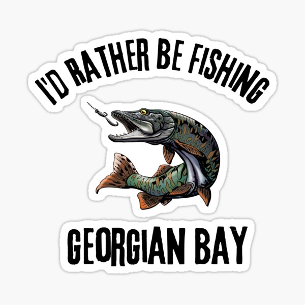 Muskie Fishing Sticker , Bigfoot Fishing Sticker , Fishing Sticker ,  Fishermen Sticker , Fishing Decal , Bigfoot Decal , Bigfoot Sticker -   Canada