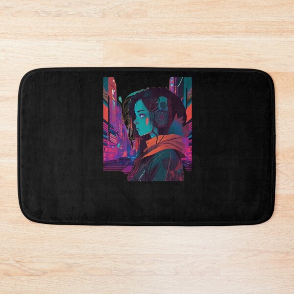 Item preview, Anime Girl - LOFI Chill Vibes designed and sold by triharder12.