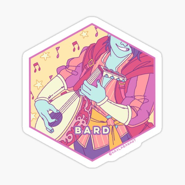 Item preview, D&D Classes - Bard designed and sold by kaylabarart.