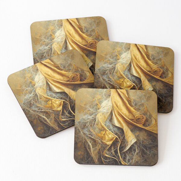 Item preview, Ribbons Undone - Abstract Grunge Fashion Image designed and sold by Michael Bollin.