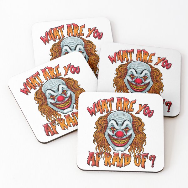 Item preview, Scary Clown What Are You Afraid Of designed and sold by whyitsme.