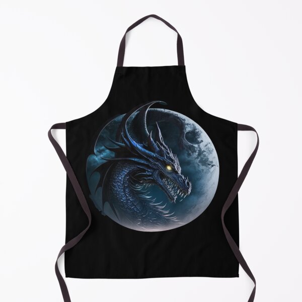 Item preview, Dark dragon in the moonlight designed and sold by HarriPaloma.