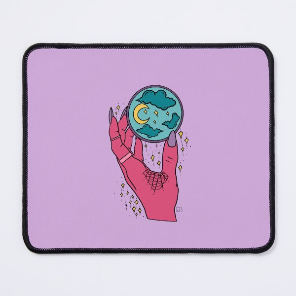 Item preview, Pink Hand With Crystal Ball designed and sold by RooBooCo.