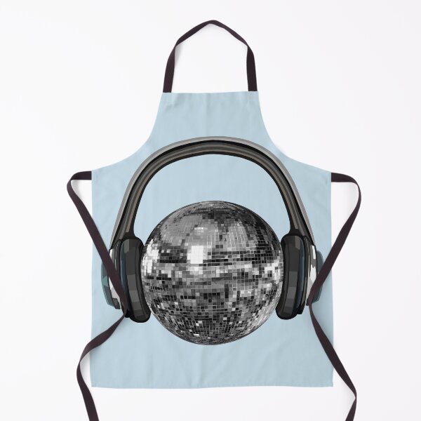 Item preview, Silver Disco Ball with Headphones designed and sold by Deborah Camp.